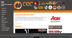 Desktop Screenshot of cec-espeleo.com
